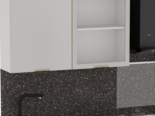 Кухня "Монза" (возможный вариант комплектации 1)