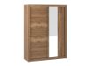 Шкаф-купе 2х дверный STM, Гарда (1760*626*2300) Дуб галифакс Табак, 10229