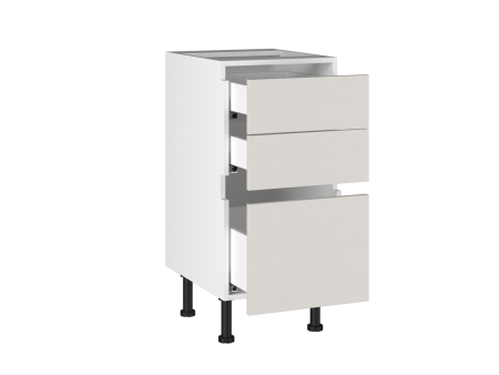 Стол с ящиками СЯ-40 Start Soft Boyard, Виста (400*523*870) Экокожа Белый, 26218