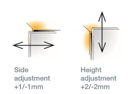Выдвижной ящик с тонкой стенкой Titus Tekform slimline DW145 500 мм, цвет антрацит. Арт: 655-8G50-185-00, 655-8G50-185-00