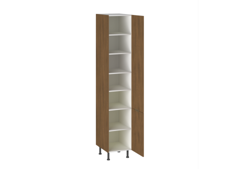 Шкаф-пенал 960 ПГ-45 бок левый ЛДСП Каселла, Фьюжн (450*566*2456) Дуб Каселла коричневый, 27182