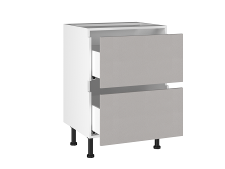 Стол с ящиками СЯ-(2)-60 Start Soft Boyard, Виста (600*523*870) Экокожа Бежевый, 26414