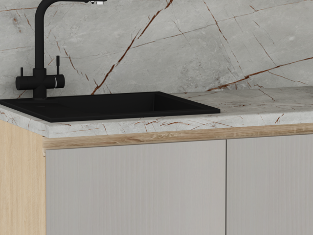 Кухня "Женева" (возможный вариант комплектации 4.3)