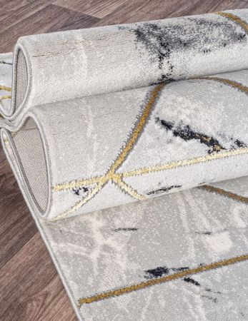 Ковер OMEGA <KARMEN HALI>  (04428E,1,6*2,3,STAN,GOLD/GOLD) (1,6*2,3) Золотой, 8680142318694