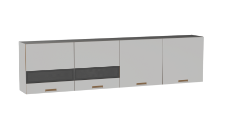 Шкаф ШСТ-240, Смарт (2400*316*600) Серый, 22610