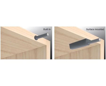 Толкатель Touch Latch с магнитом, белый TL40.MW, TL40.MW