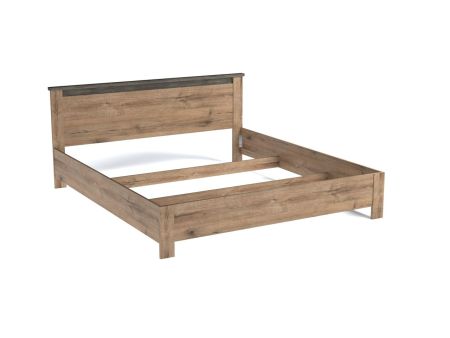 Кровать  1800, Денвер (1868*2077*860) Дуб Веллингтон, 11808