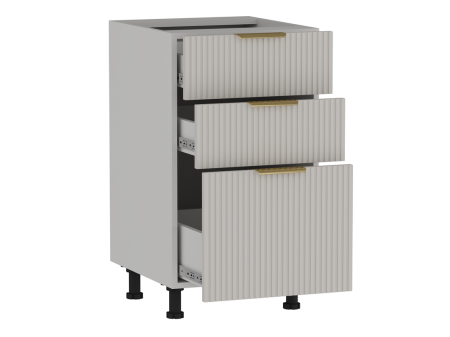 Стол с ящиками СЯ-45 (176/356), Монза (450*523*820) Экокожа Бежевый, 23117