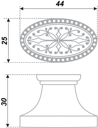 Мебельная ручка, RC415BAB.5