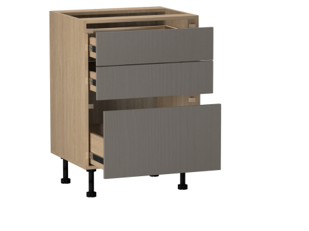 Стол с ящиками СЯ-60, Женева (600*520*870) Дуб Палермо/Серый камень , 22064