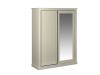 Шкаф-купе 2-х дверный, Сиена (1814*654*2304), двери комбинированные, Береза бежевая