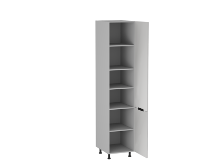 Шкаф-пенал ПГ-45, Ватель (450*566*2166) Экокожа Белый, 23929