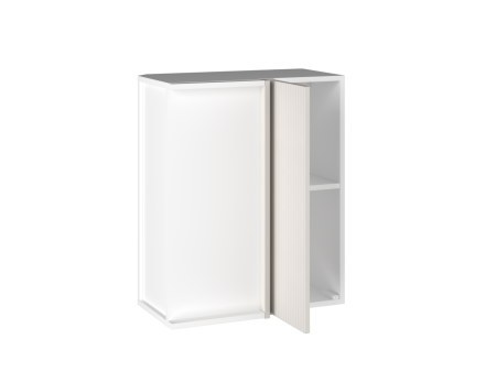 Шкаф ШВП-60 правый, Виста (600*350*720) Экокожа Белый, 26317