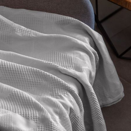 Плед VR  ЖАК26  (180*190) Серый, 734318