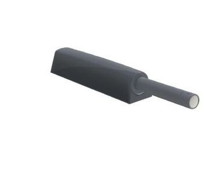 Корпус с планкой для толкателя TL40, для шурупов по дереву, серый S40.WG, S40.WG