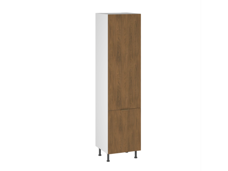 Шкаф-пенал 960 ПХ-60 бок левый/правый ЛДСП Каселла, Фьюжн (600*566*2456) Дуб Каселла коричневый, 27191