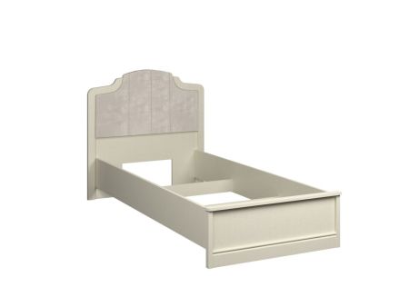 Кровать  Люкс 900, Сиена (1094*2110*1090) Береза бежевая, 12348