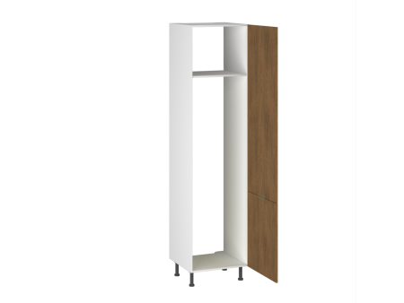 Шкаф-пенал 960 ПХ-60, Фьюжн (600*566*2456) Дуб Каселла коричневый, 27190