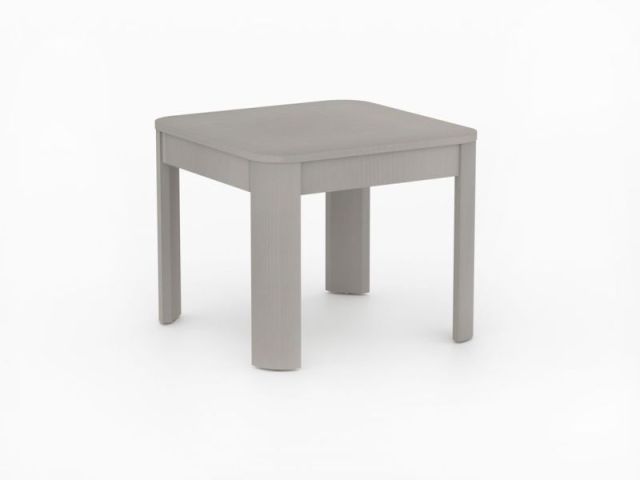 стол журн Квадро серый камень