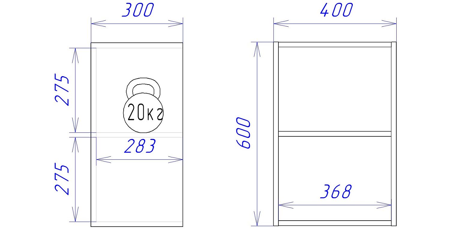 Шкаф ШО-40к, Женева (400*300*600) Дуб Палермо, 21947