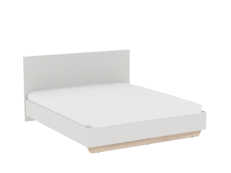 Кровать 1800 с подъемным механизмом, Аврора (1866*2063*1004) Дуб Мария/Кашемир