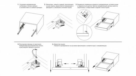 Системы выдвижения, DB8881Zn/400