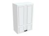 Шкаф ШГ-60, Бьянка (600*320*960) Белый, 21129