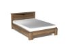 Кровать  1400, Гарда (1506*2085*860) Дуб галифакс Табак, 10220