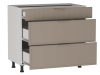 Стол с ящиками СЯ-90 (140/284), Берта (900*528*820) Мокко, 25126