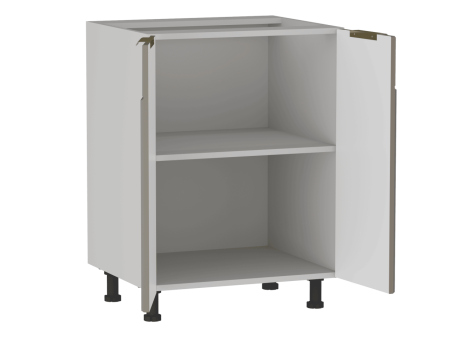 Стол 2-х дверный С-60, Берта (600*528*820) Мокко, 25108