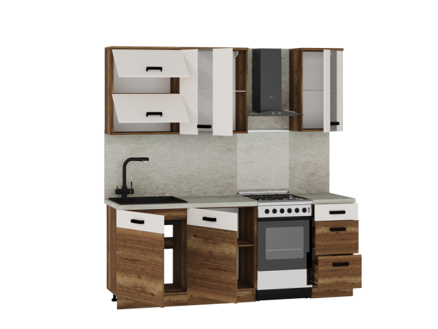 Кухня "Адель-2" (возможный вариант комплектации 2)