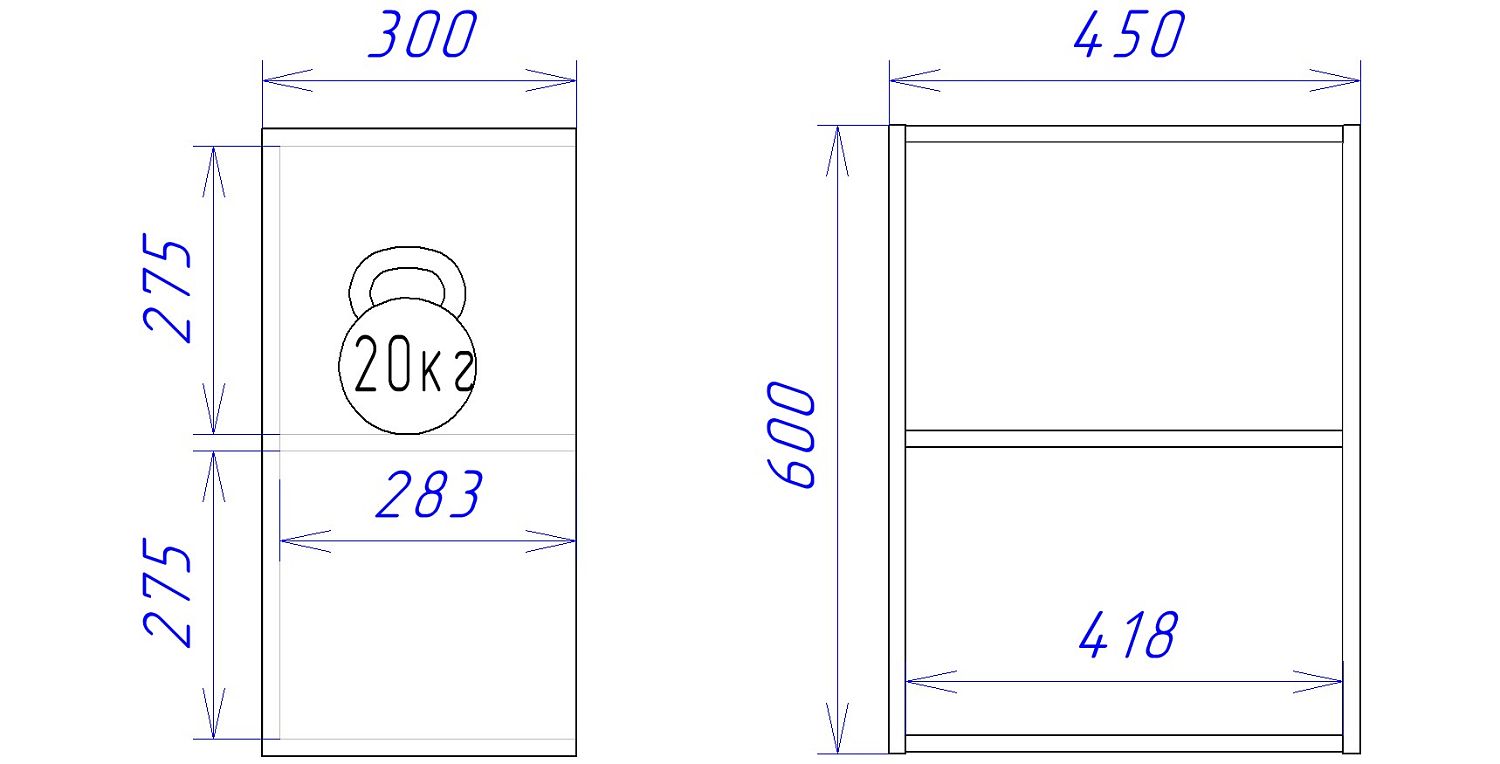 Шкаф ШО-45к, Женева (450*300*600) Дуб Палермо, 21948