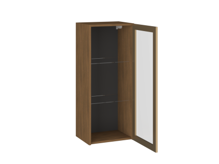 Шкаф 960 ШСТ-40, Фьюжн (400*317*960) Дуб Каселла коричневый/Золото, 27170