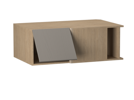 Шкаф АГУ-100, Женева (1000*600*360) Дуб Палермо/Серый камень , 22057