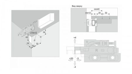 Навес для шкафа , CH05