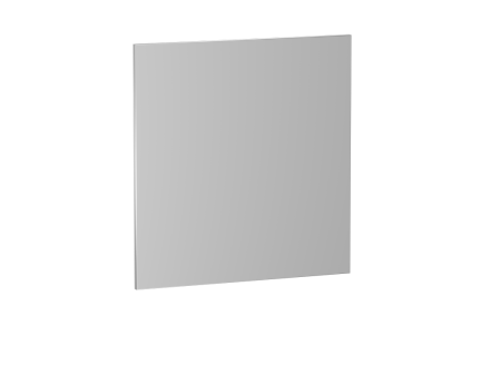 Фальш панель ФС-65, Женева (646*16*680) Белый матовый, 22425