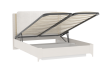 Кровать 1800 NEW с подъемным механизмом, Сиде Белый
