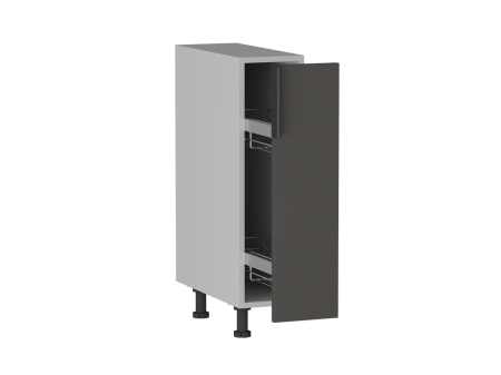 Стол, бутылочница СБ-20, Ватель (200*523*820) Экокожа Серый, 23328