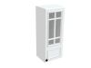Шкаф со стеклом ШСТ-40, Бьянка (400*320*960) Белый, 21131