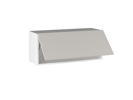 Шкаф АГ-85 (360), Виста (850*316*360) Экокожа Белый, 26308