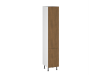 Шкаф-пенал 960 ПГ-45 бок правый ЛДСП Каселла, Фьюжн (450*566*2456) Дуб Каселла коричневый, 27183
