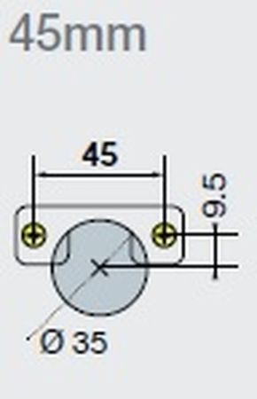 Петля T-type-i TeraBlack Glissando 110/45/0, 701-0AT0-956-00