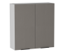 Шкаф 960 2-х дверный ШГ-90, Ватель (900*316*960) Экокожа Мокко, 24464