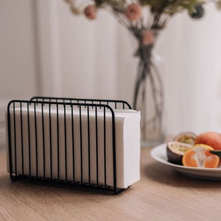 Салфетница (68*195*133) Черный, LB-14 BL