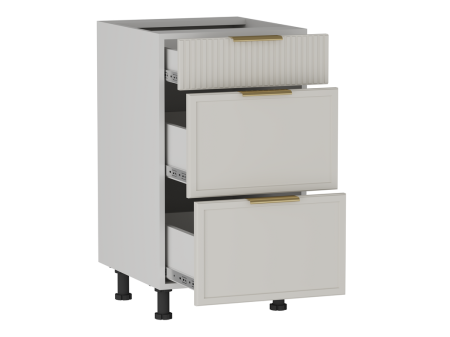 Стол с ящиками СЯ-45 (140/284), Берта (450*528*820) Светлый Мокко, 22925