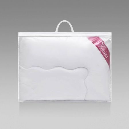 Одеяло 200*220 см Лебяжий пух стеганое, Verossa Белый, 157824