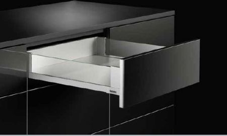 Выдвижной ящик со стеклянными стенками Titus Tekform slimline DW70 500 мм, стекло, антрацит арт. 655-7U50-187-00, 655-7U50-187-00
