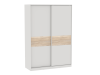 Шкаф купе с глухими дверями, Аврора (1624*604*2304) Дуб Мария/Кашемир