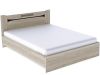 Кровать 1600 с подъемным механизмом, Мале (1658*2069*905) Дуб галифакс белый