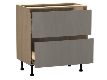 Стол с ящиками СЯ-80 (2), Женева (800*520*870) Дуб Палермо/Серый камень , 22023